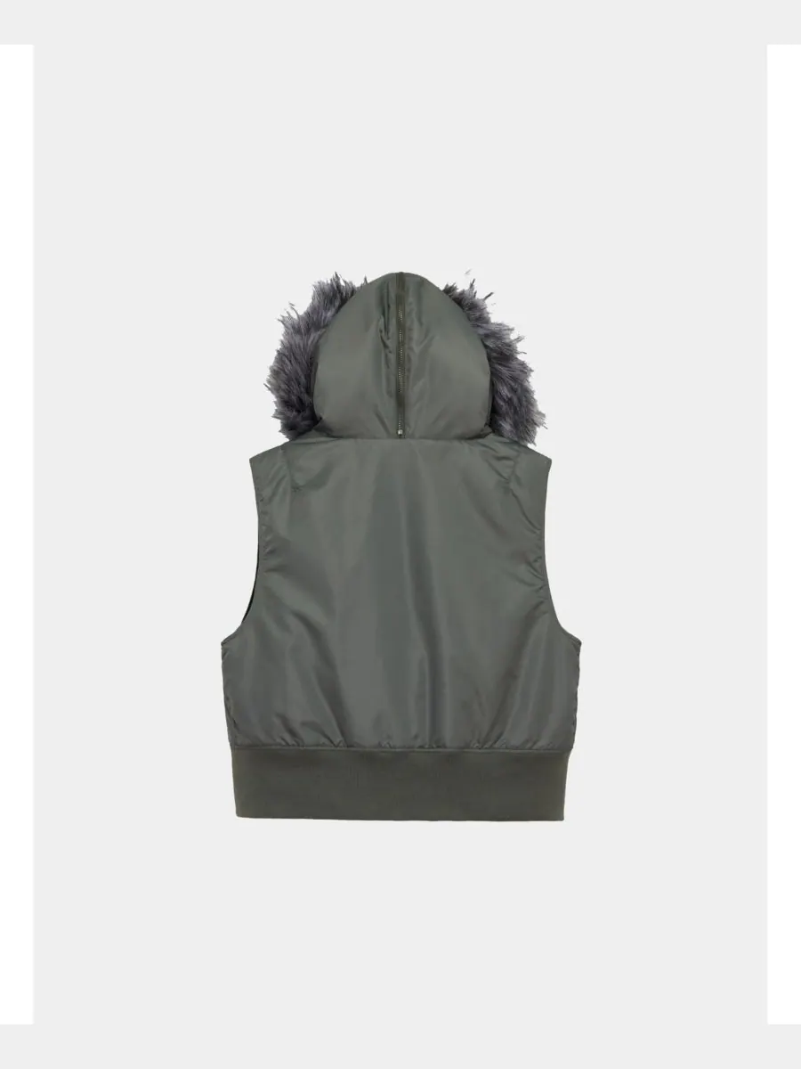 Женский жилет N-2B W Alpha Industries — изображение 3 из 6, серый