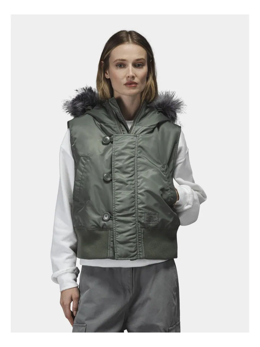 Женский жилет N-2B W Alpha Industries — изображение 4 из 6, серый