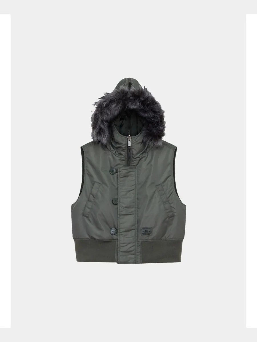 Женский жилет N-2B W Alpha Industries — изображение 6 из 6, серый