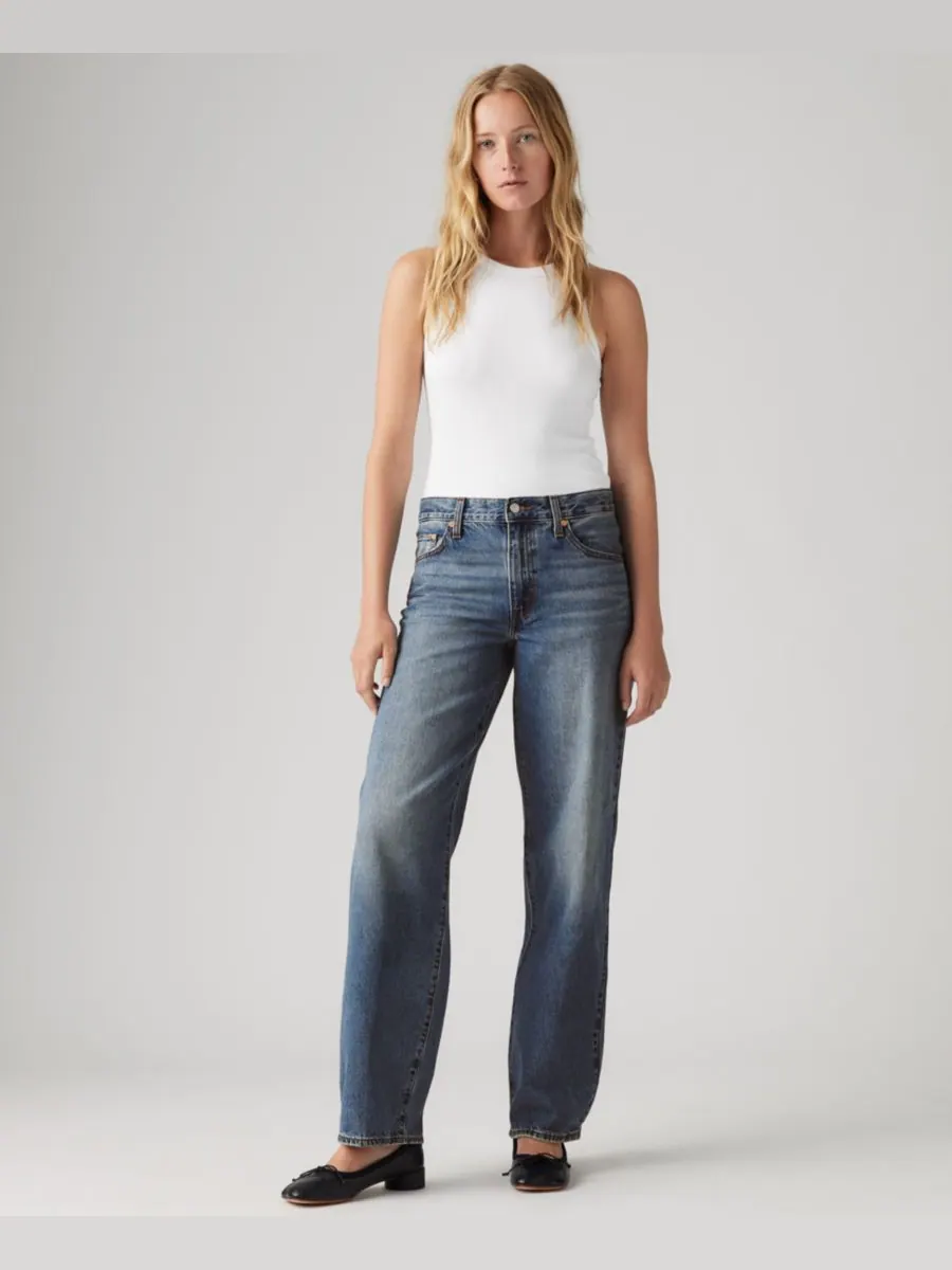 Женские джинсы средней посадки, свободные, в стиле "папины джинсы" Levi's, Shes Nice