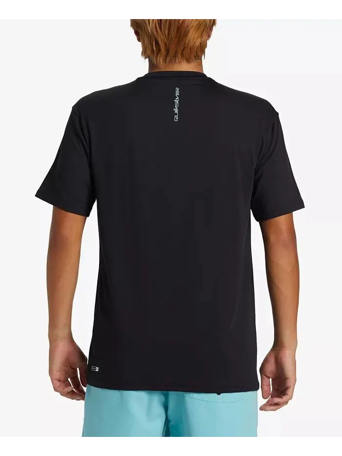 Мужская футболка для серфинга на каждый день с коротким рукавом Quiksilver — изображение 2 из 2, черный