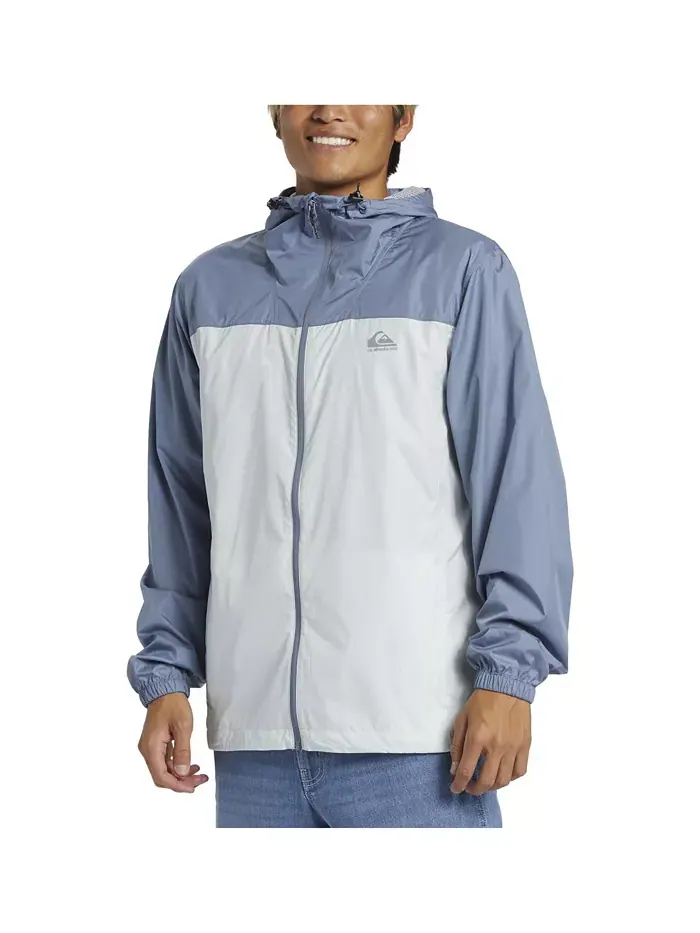 Мужская ветровка Overcast с длинными рукавами Quiksilver — изображение 3 из 3, черный