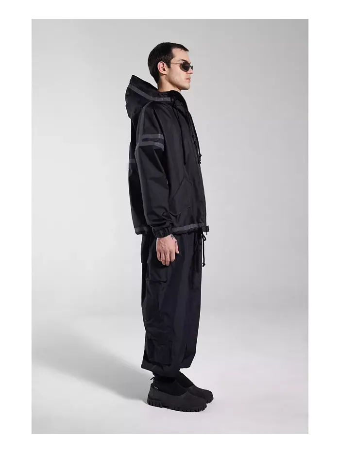 Мужская куртка с капюшоном Forsa на молнии Stutterheim — изображение 4 из 7, черный