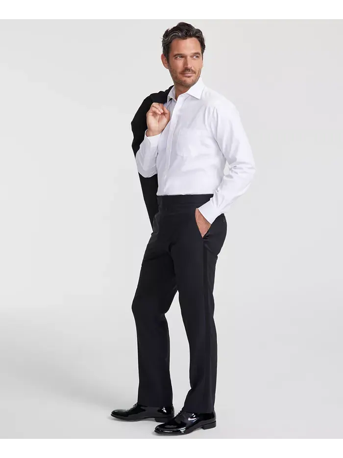 Мужские классические брюки от смокинга из шерстяной смеси Brooks Brothers — 2