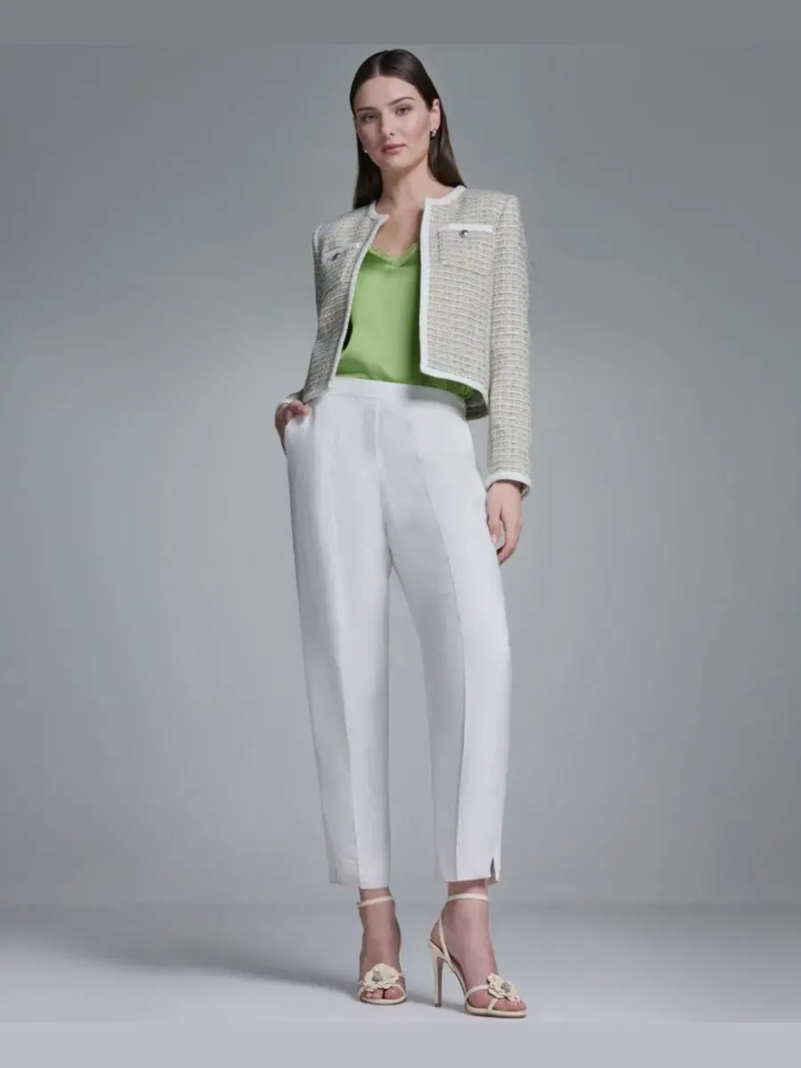 Женская куртка с круглым вырезом и открытым передом Bcbg — изображение 2 из 9, мульти
