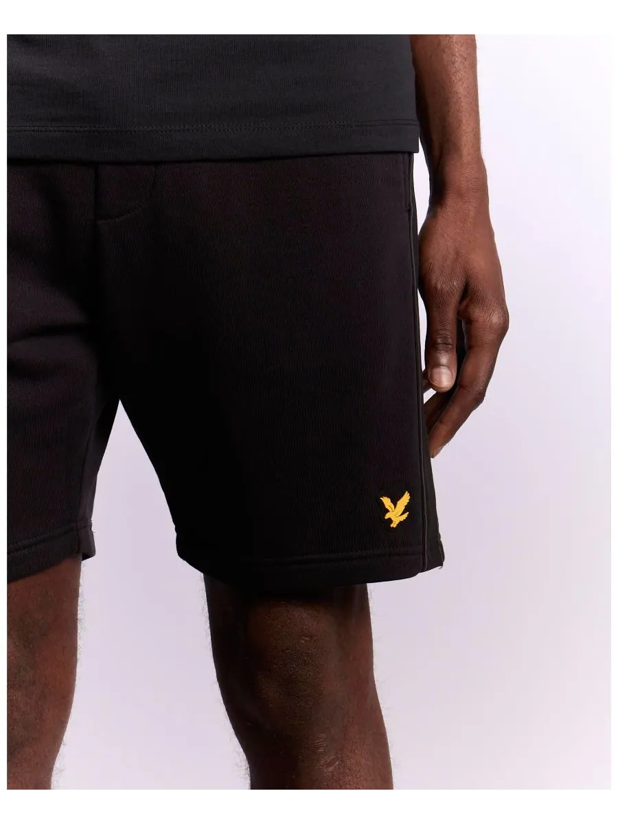 Мужские шорты на завязках Lyle & Scott — изображение 6 из 6, черный
