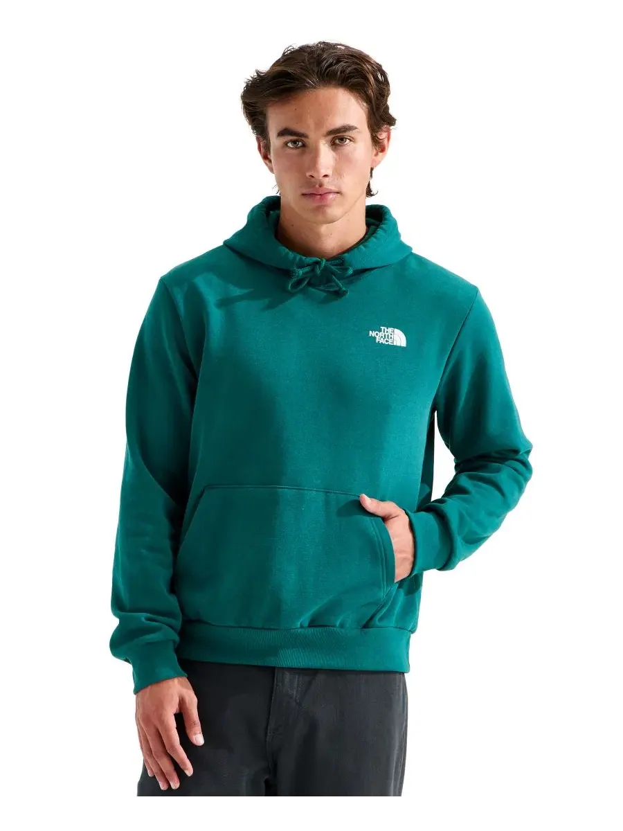 Худи с графическим принтом и капюшоном The North Face, Pacific Teal — изображение 2 из 3