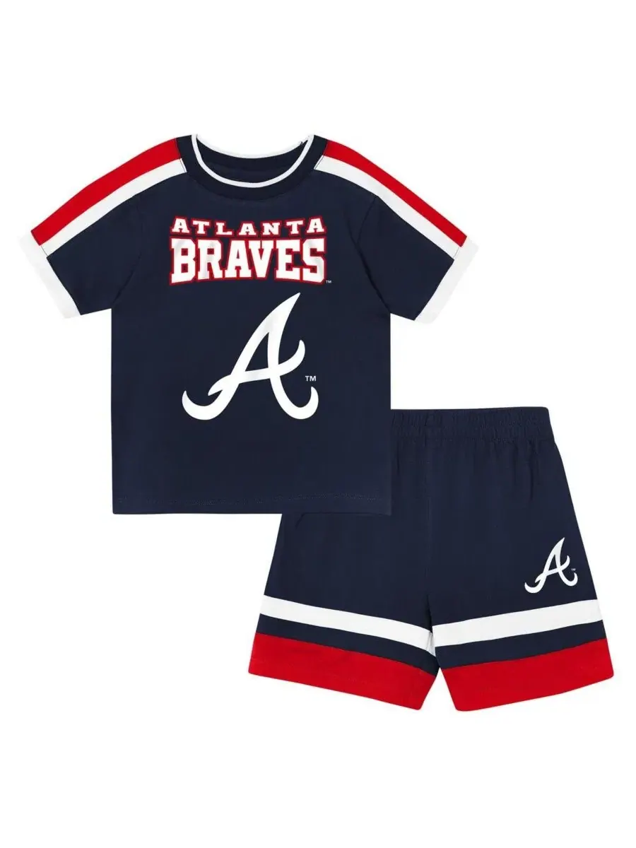 Комплект футболки и шорт Atlanta Braves Ground Ball Outerstuff