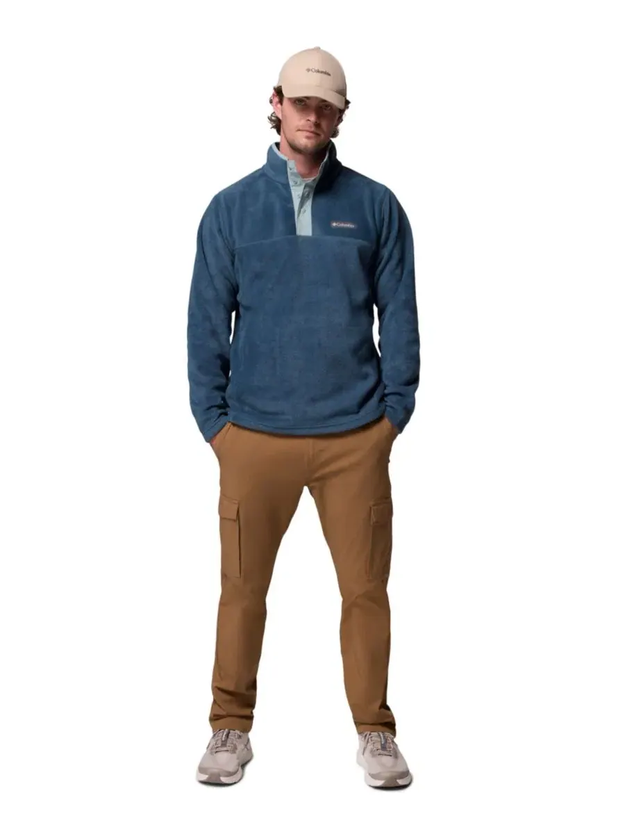 Куртка мужская с флисовой подкладкой Steens Mountain Half Snap II Columbia — изображение 2 из 5, синий