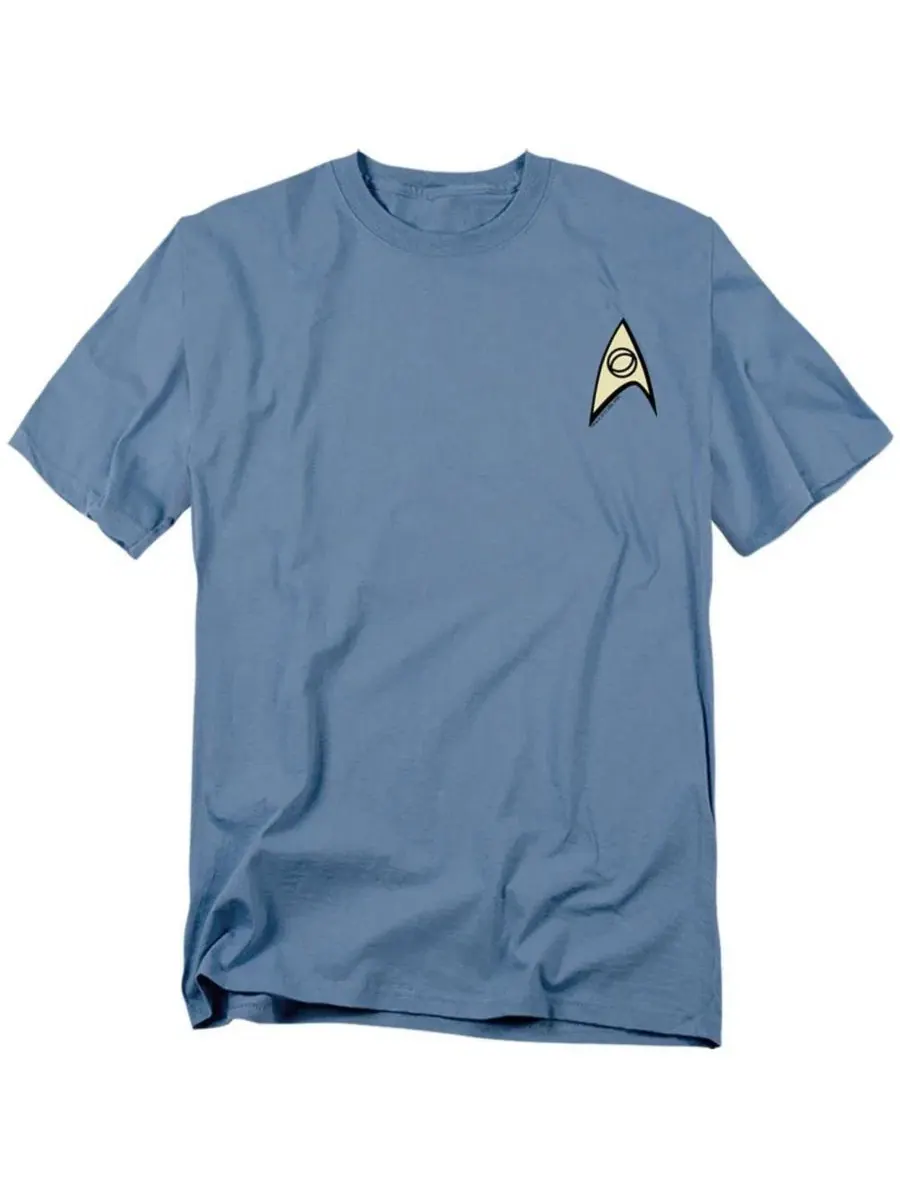 Футболка с длинным рукавом Science Uniform W Foil Star Trek — синий