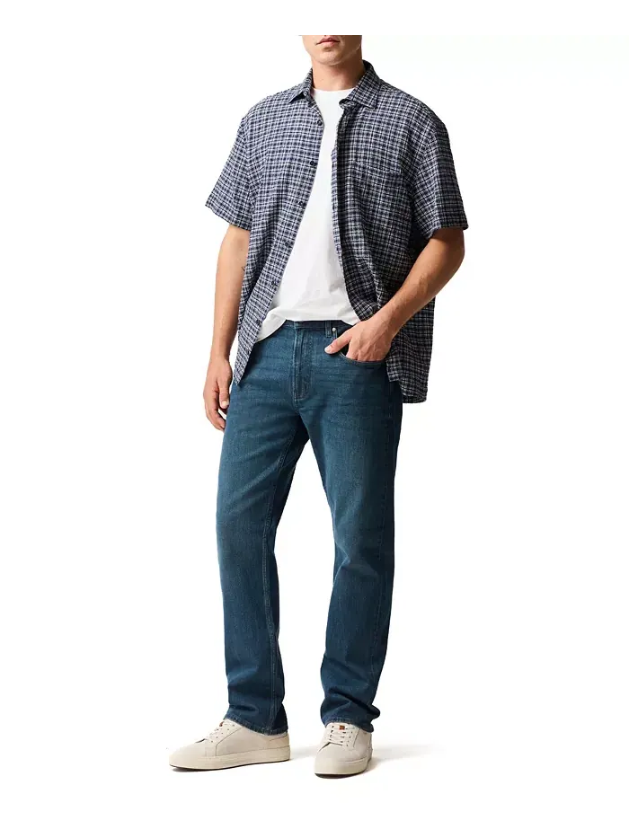 Мужские джинсы Kurow Relaxed Denim Rodd & Gunn — изображение 4 из 5, синий