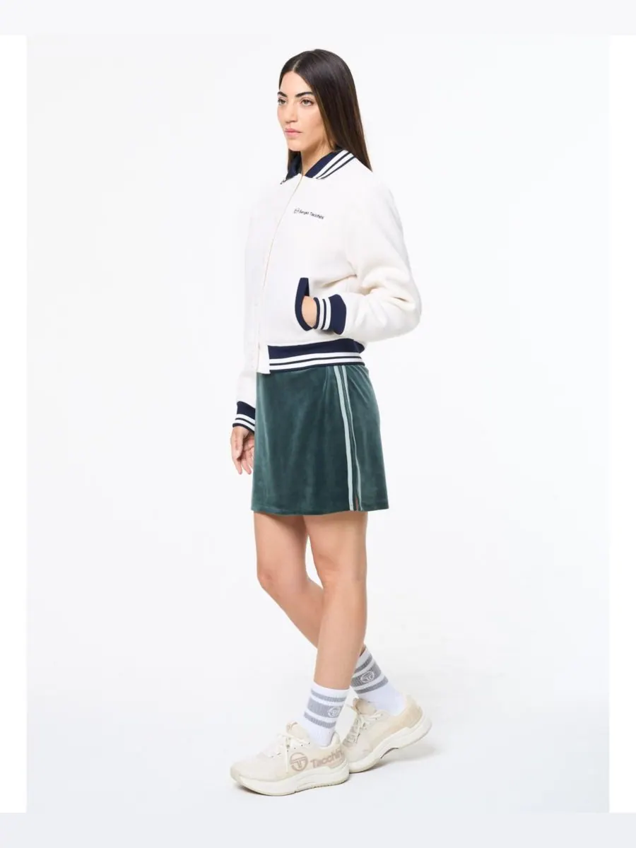 Женская университетская куртка Marisa Sergio Tacchini — изображение 2 из 7, белый