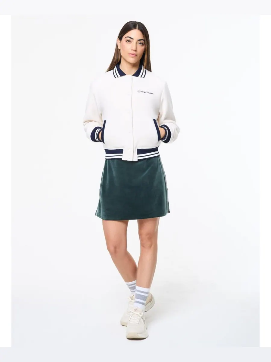 Женская университетская куртка Marisa Sergio Tacchini — изображение 4 из 7, белый
