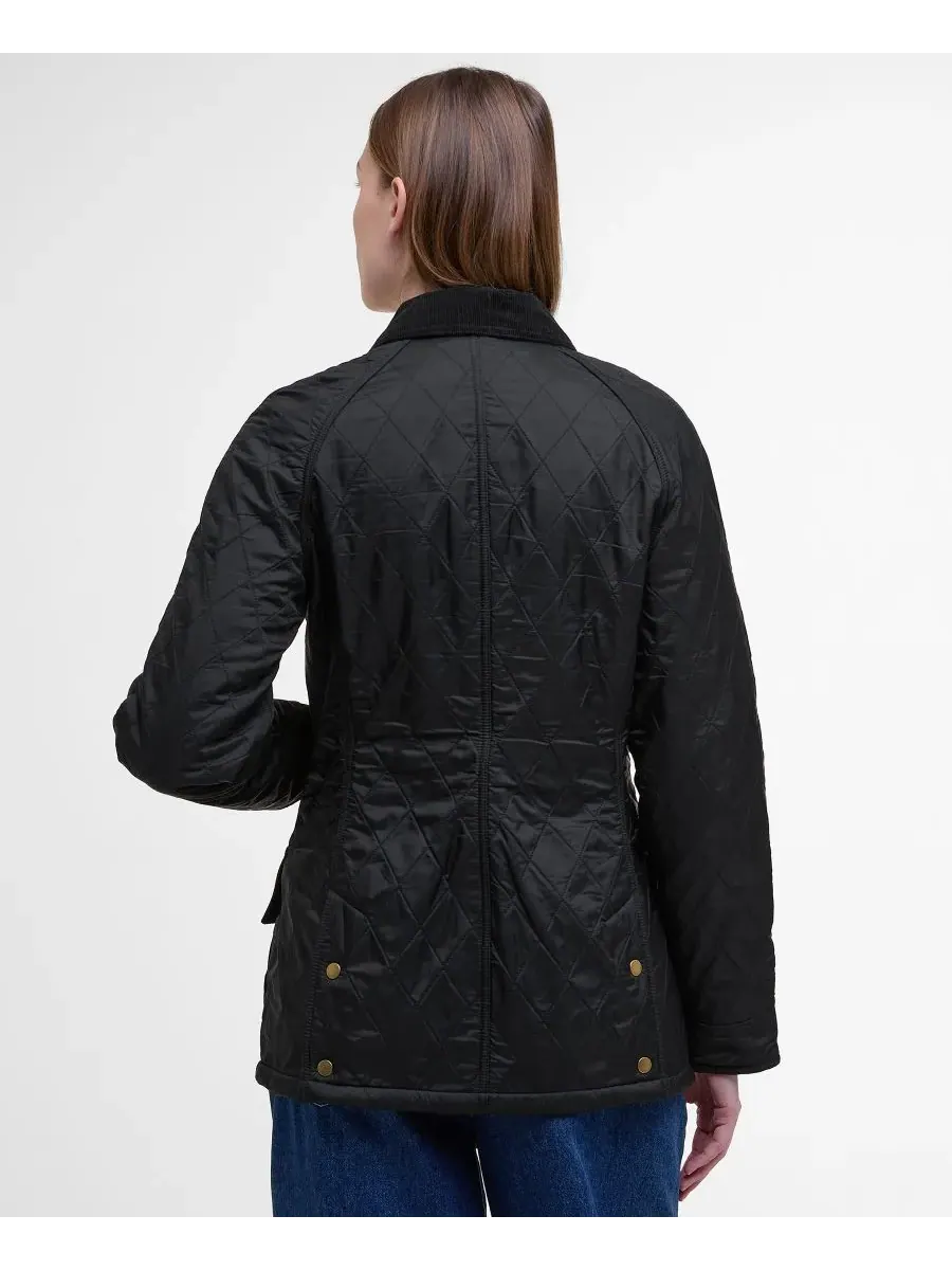 Женское пальто Beadnell Polarquilt Barbour — изображение 2 из 7, черный