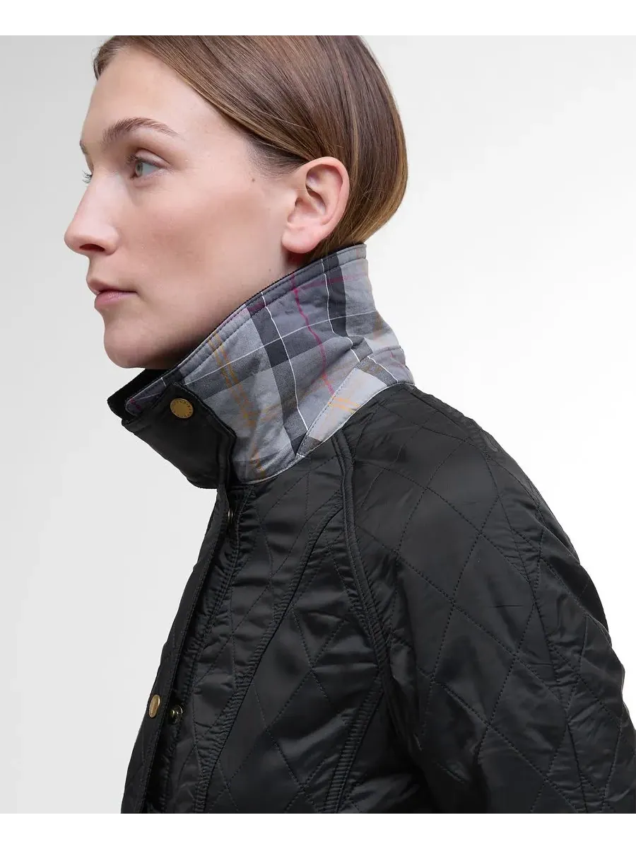 Женское пальто Beadnell Polarquilt Barbour — изображение 3 из 7, черный