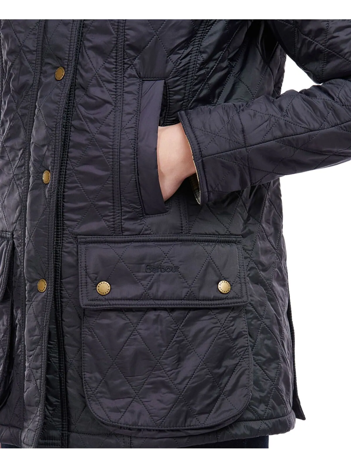 Пальто Barbour Beadnell Polarquilt — изображение 8 из 11, темно-синий