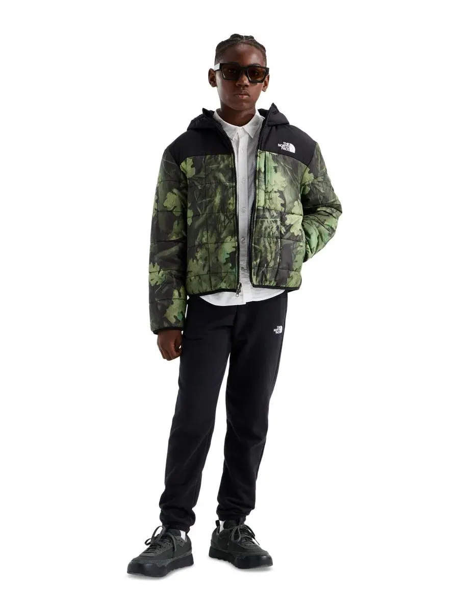 Детская куртка-худи на молнии Shasta Reversible The North Face — изображение 2 из 6, зеленый