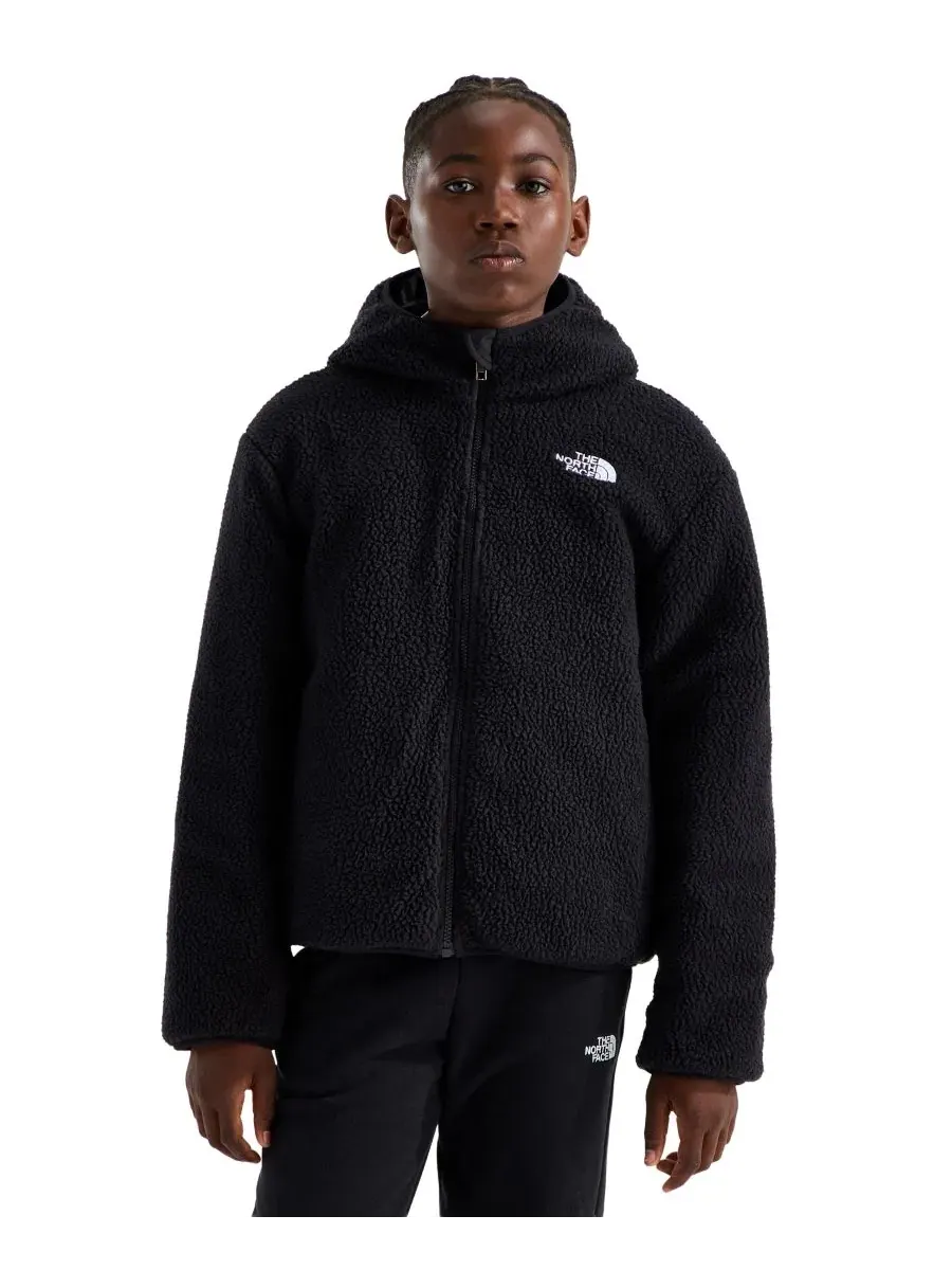 Детская куртка-худи на молнии Shasta Reversible The North Face — изображение 3 из 6, зеленый