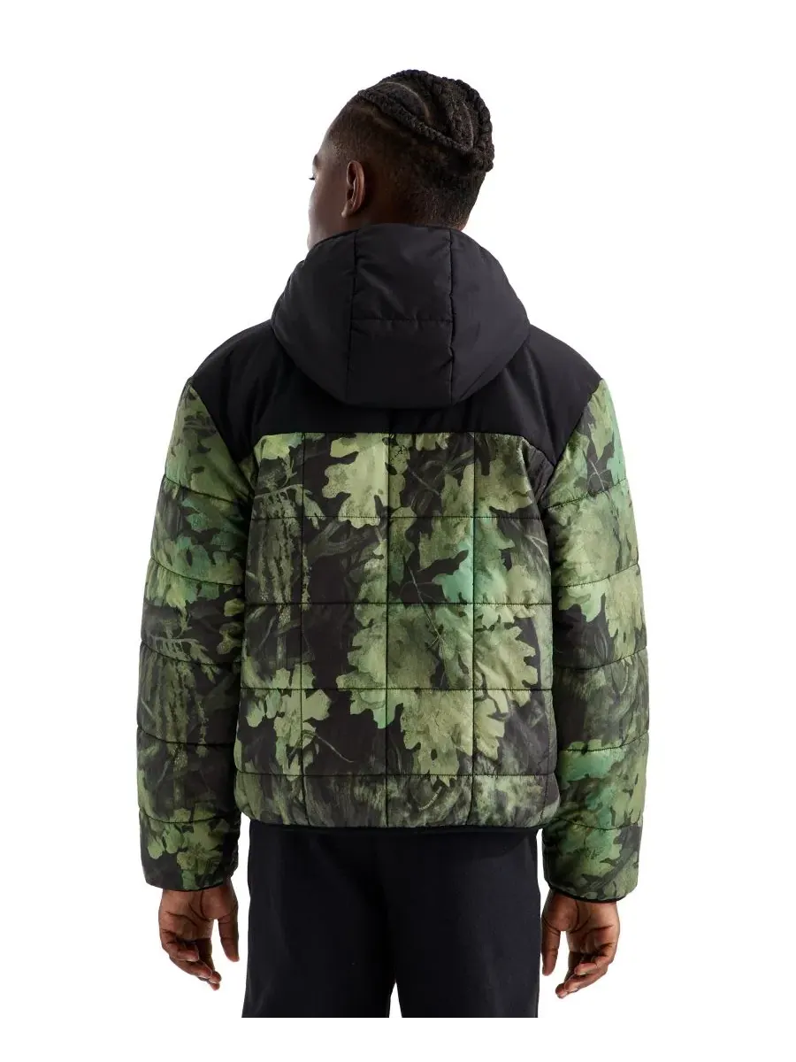 Детская куртка-худи на молнии Shasta Reversible The North Face — изображение 6 из 6, зеленый