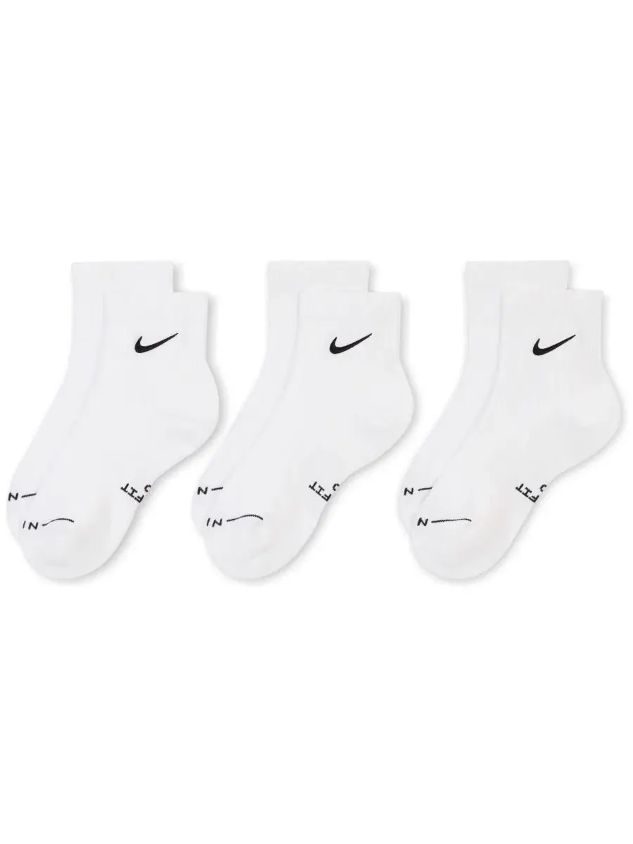Комплект носков с усиленной пяткой и мыском Nike Everyday Elevated Ankle