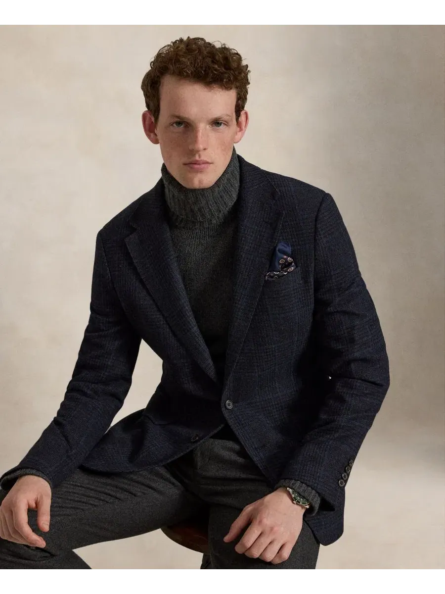 Пиджак Glen Plaid Modern Fit Polo Ralph Lauren