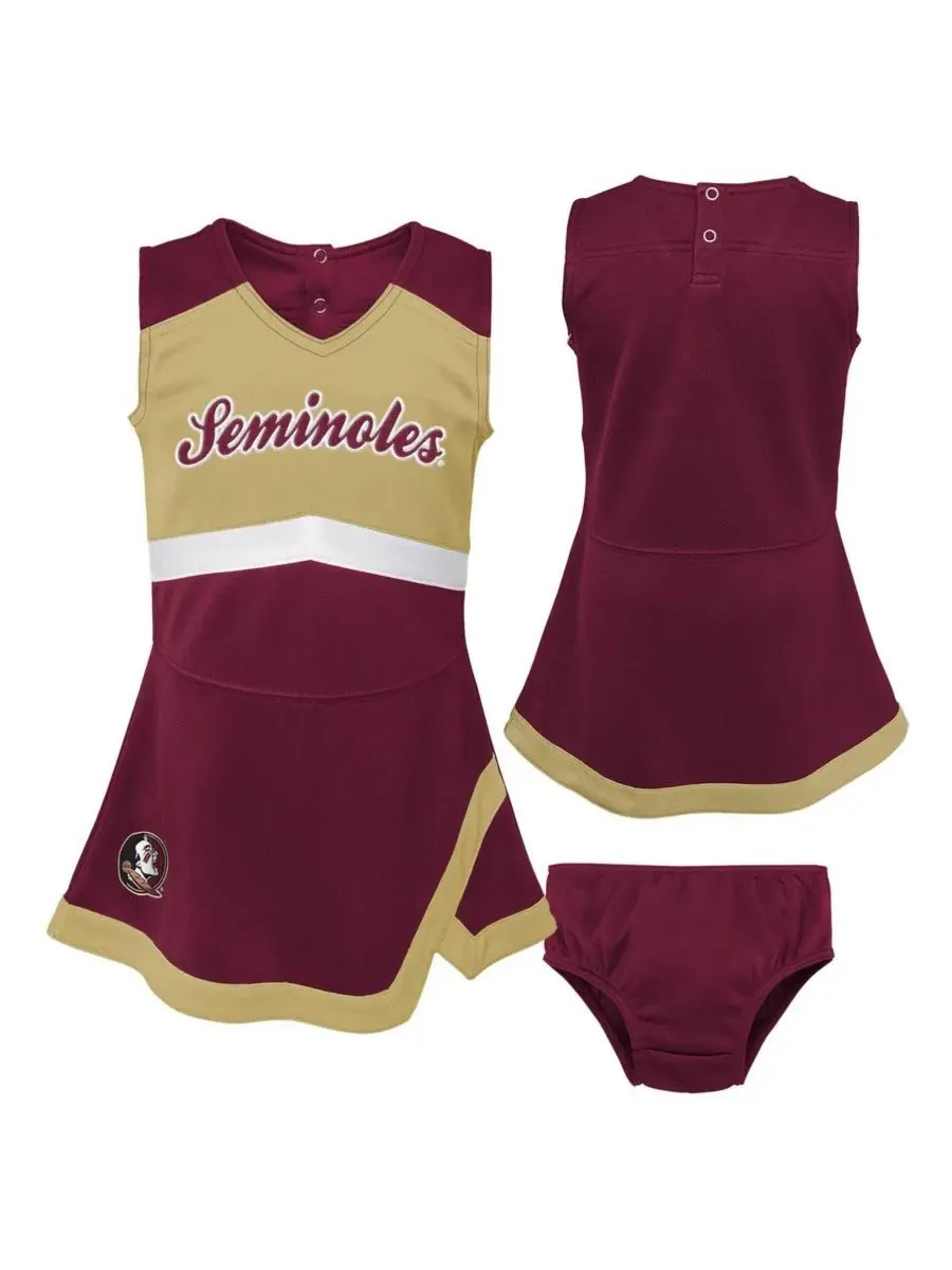 Комплект платье и шорты с вышивкой Cheer Captain Florida State Seminoles Outerstuff