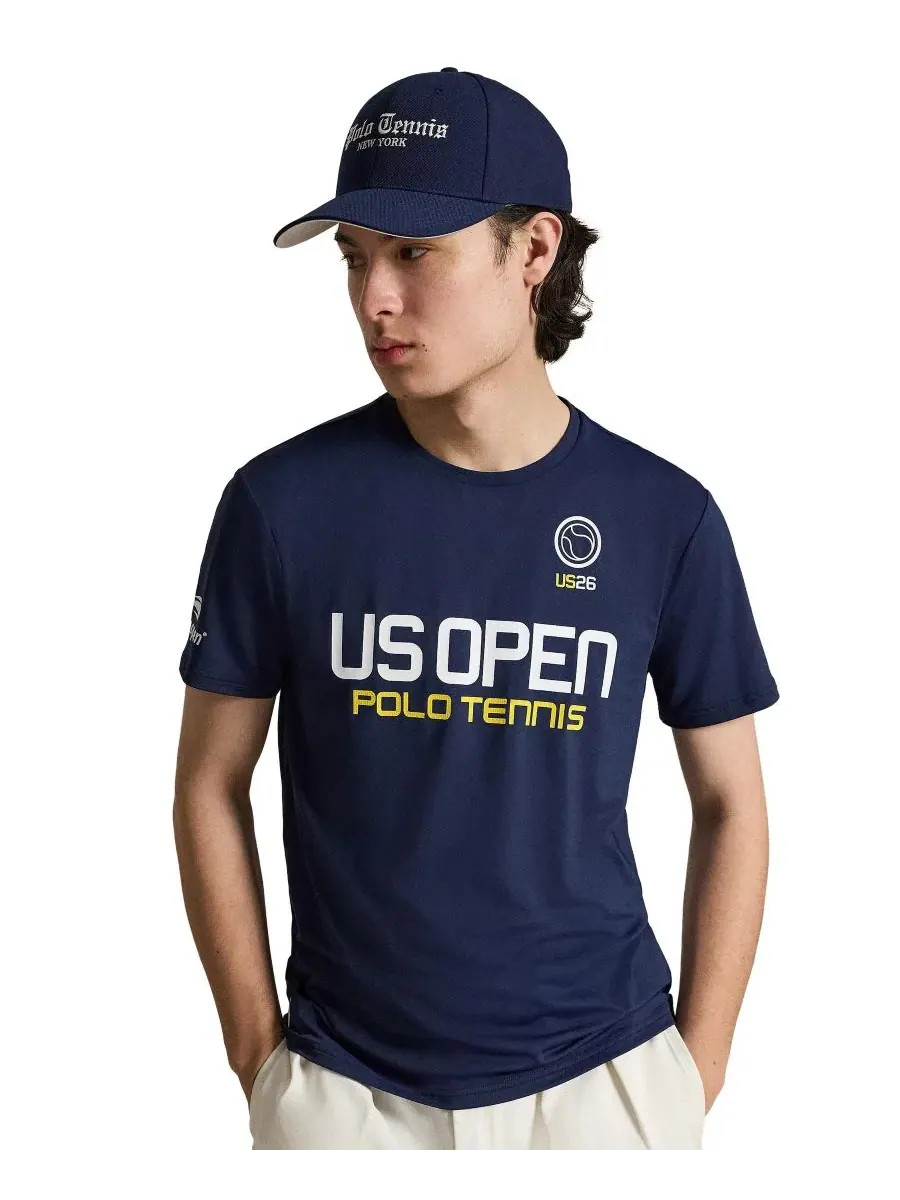 Футболка с принтом US Open, Slim Fit Polo Ralph Lauren