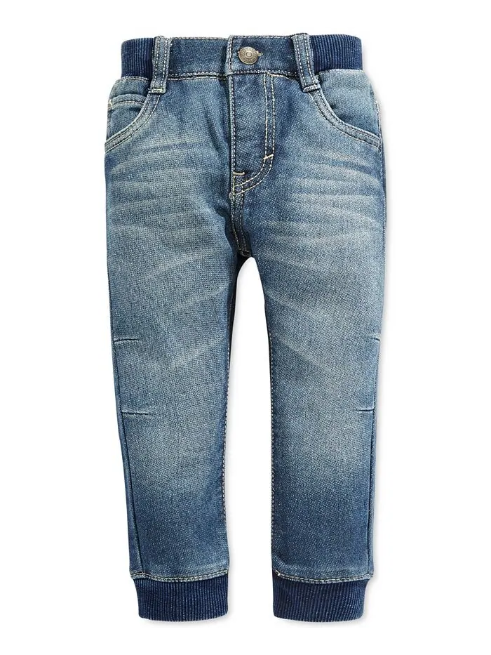 Вязаные джинсовые брюки-джоггеры для маленьких мальчиков Levi's