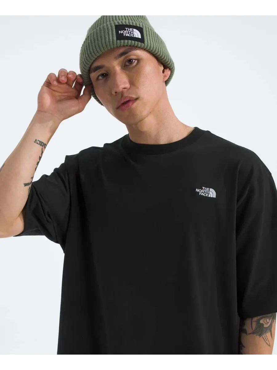 Футболка оверсайз с коротким рукавом Simple Dome The North Face — изображение 2 из 3, черный