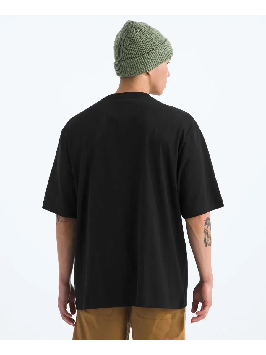 Футболка оверсайз с коротким рукавом Simple Dome The North Face — изображение 3 из 3, черный