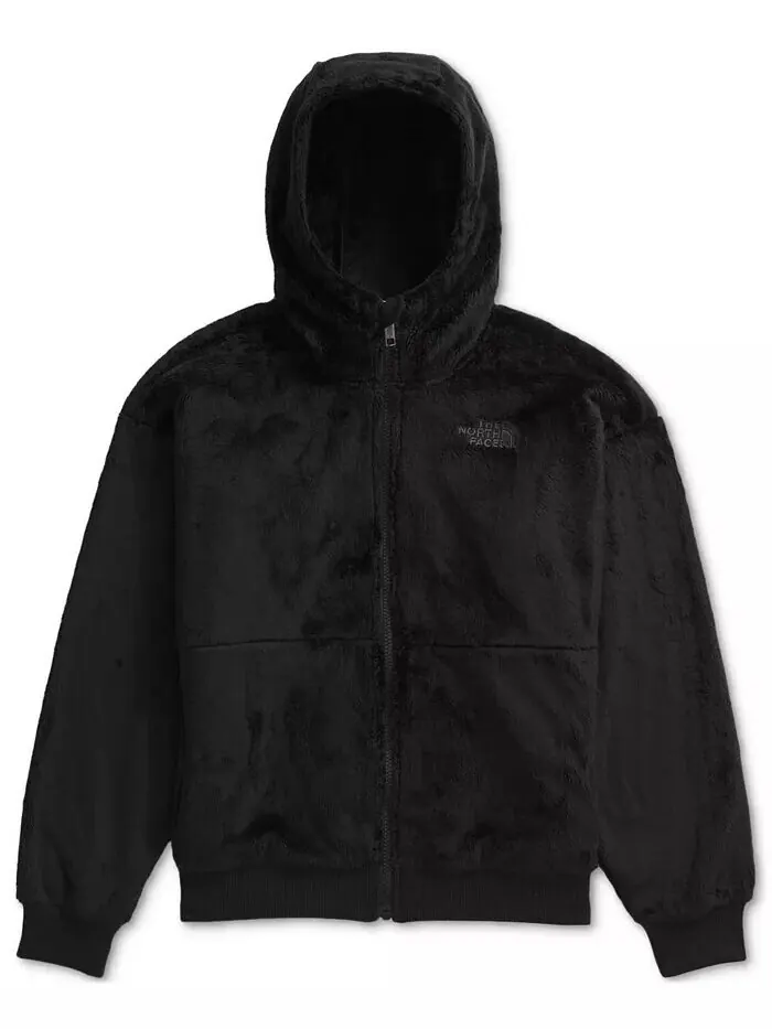 Флисовая толстовка с молнией во всю длину Big Girls Osto The North Face — изображение 3 из 3, черный