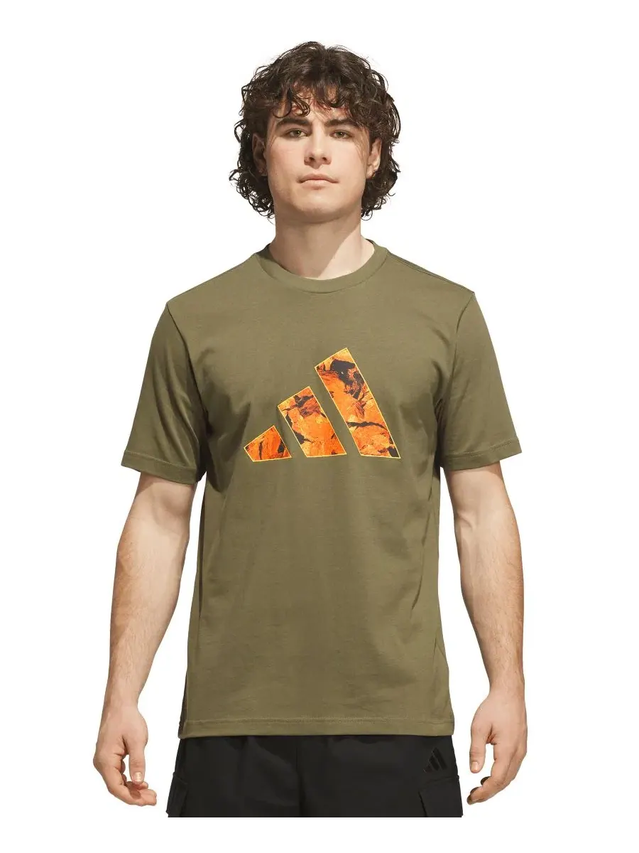 Футболка с принтом Rock Inspired Camo adidas