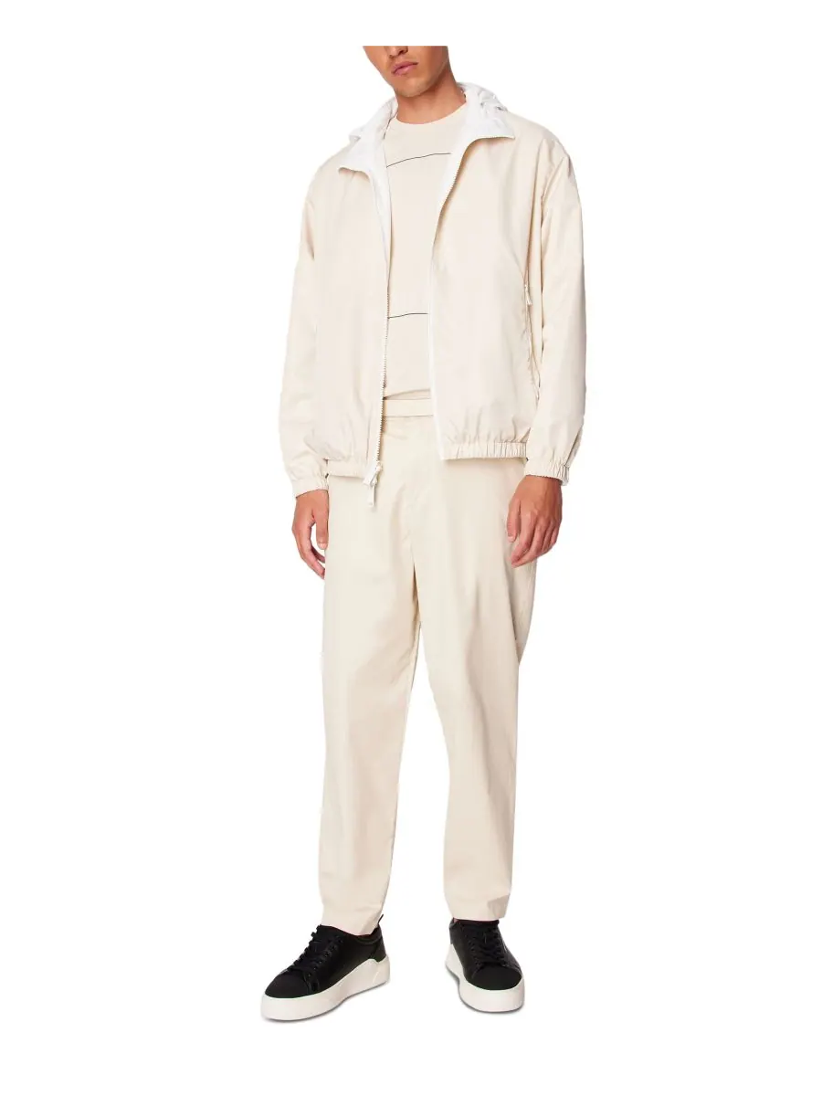 Мужская куртка Milano Limited Edition с двусторонней нашивкой и логотипом A|X Armani Exchange — изображение 4 из 4, белый