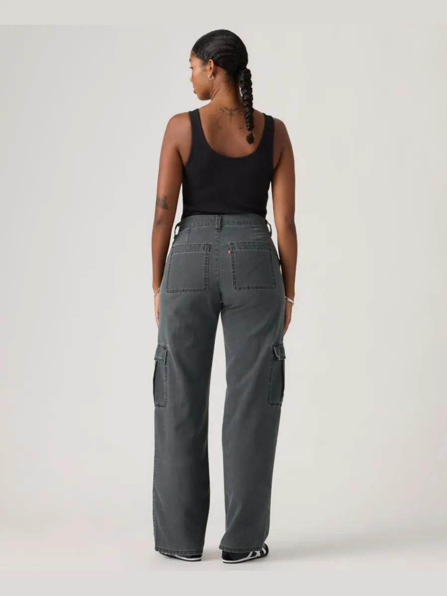 Женские джинсы-карго свободного кроя Superlow Levi's — изображение 4 из 4, серый