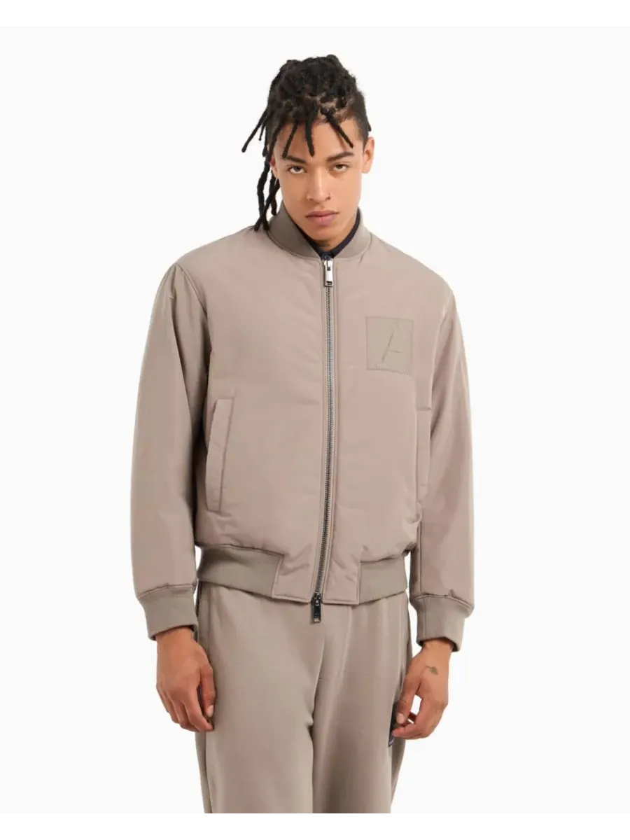 Мужская куртка-бомбер А-силуэта из лимитированной коллекции A|X Armani Exchange