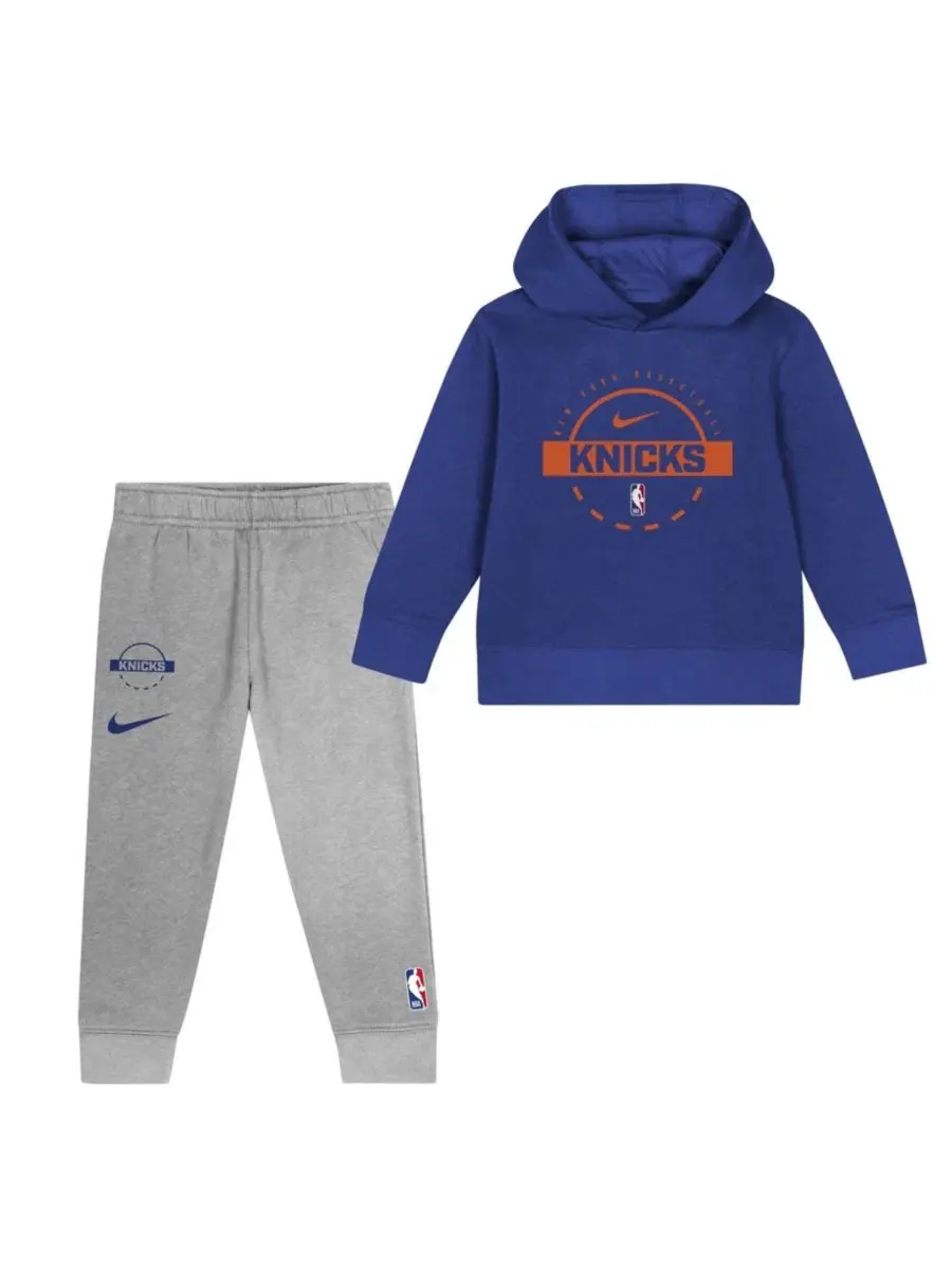 Комплект из худи и спортивных брюк с принтом New York Knicks Nike