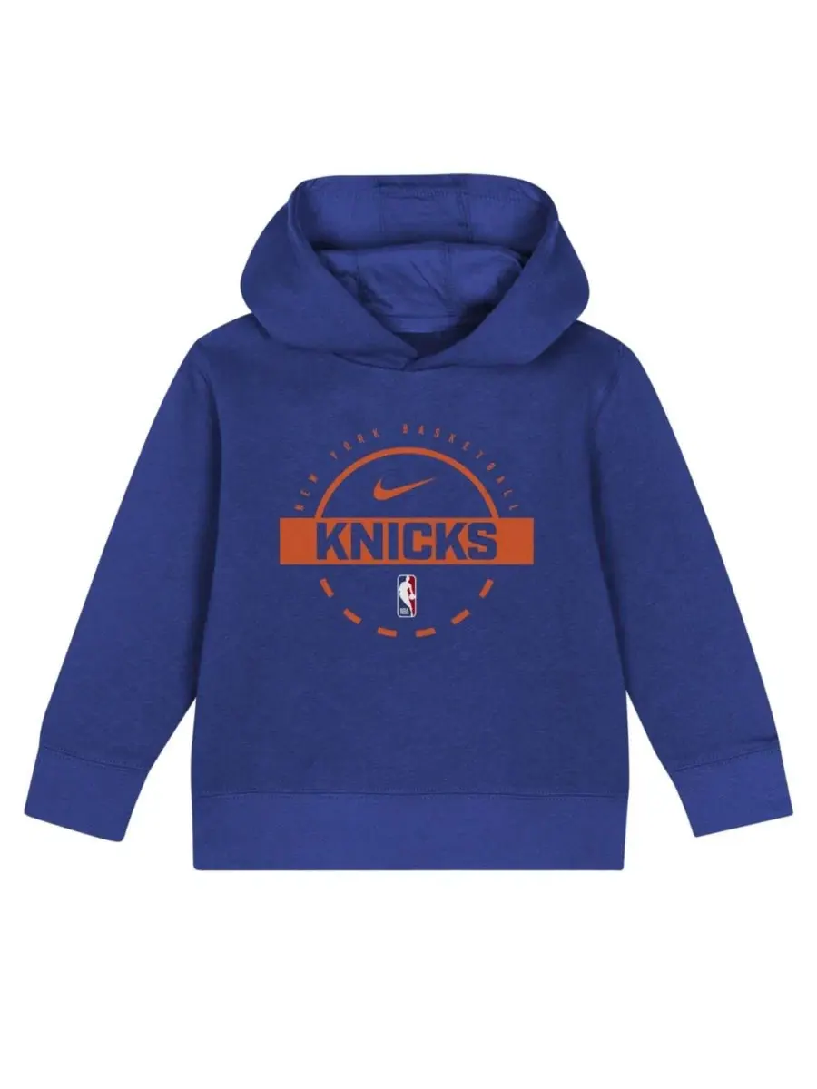 Комплект из худи и спортивных брюк с принтом New York Knicks Nike — изображение 2 из 4, синий