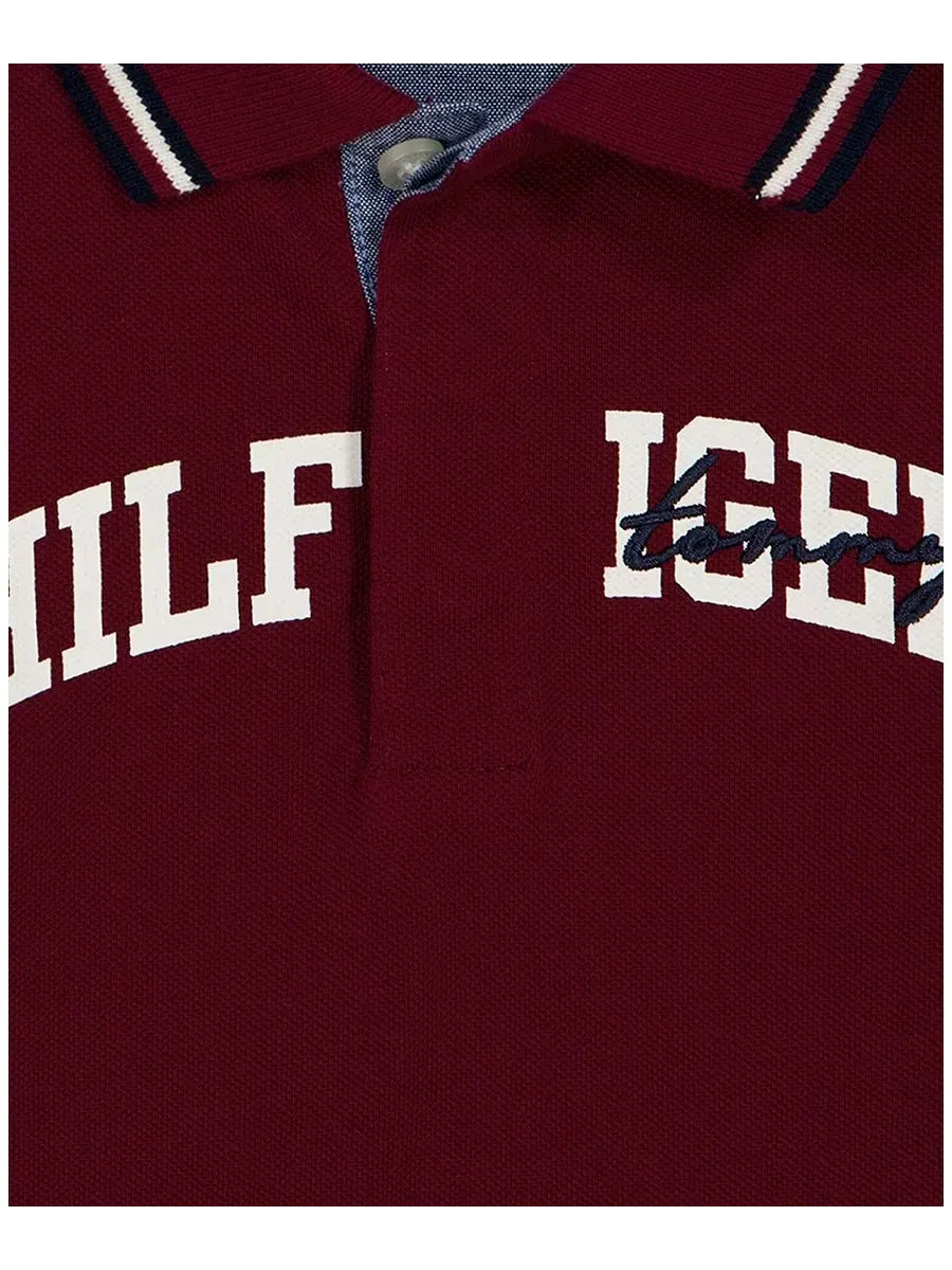 Комплект из поло и брюк Tommy Hilfiger — изображение 5 из 5, красный