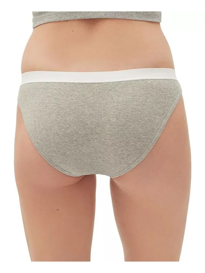 Женское нижнее белье Gap Body Comfort с логотипом GPW01075 — изображение 2 из 3, серый