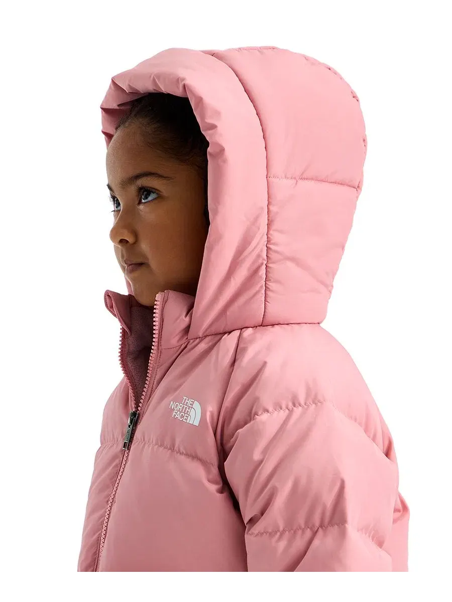 Детская куртка-парка с утеплителем, с капюшоном The North Face — изображение 6 из 7, розовый