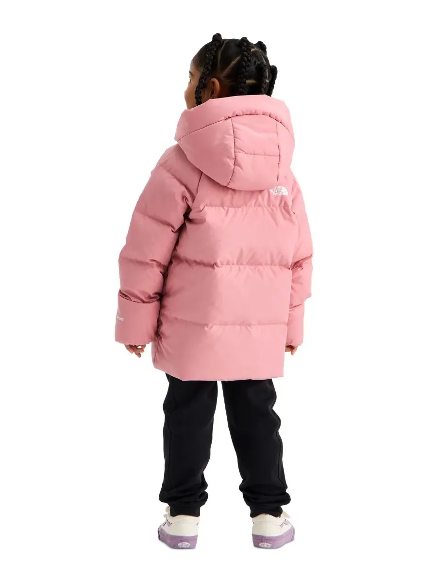 Детская куртка-парка с утеплителем, с капюшоном The North Face — изображение 7 из 7, розовый