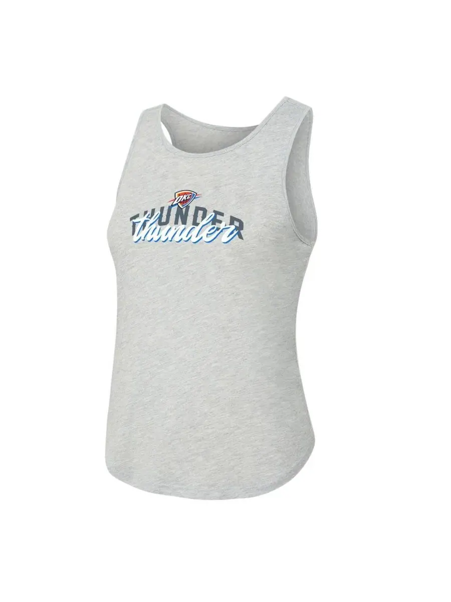 Комплект из топа и брюк с принтом Oklahoma City Thunder Concepts Sport — изображение 5 из 5, темно-синий серый