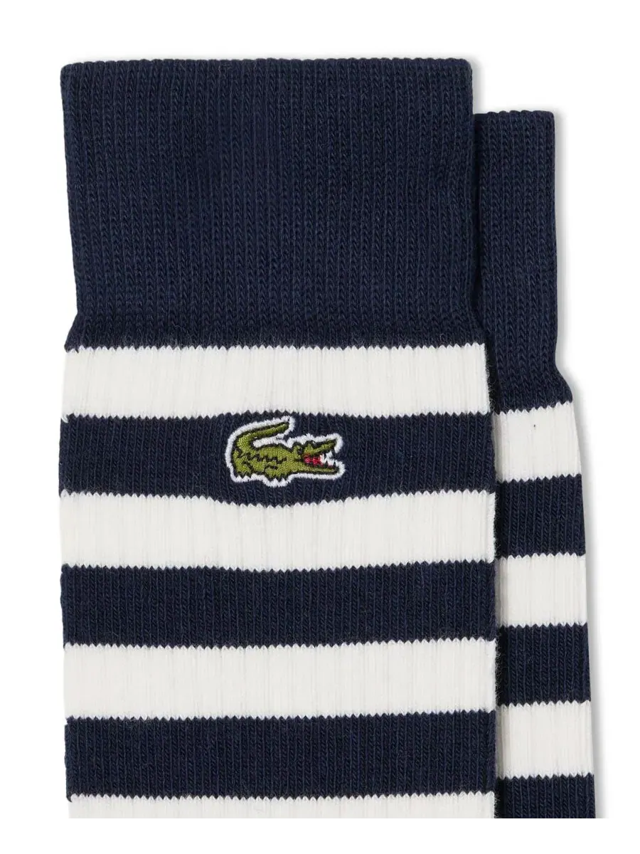 Носки мужские Lacoste средняя высота, комплект 2 пары — изображение 3 из 3, синий