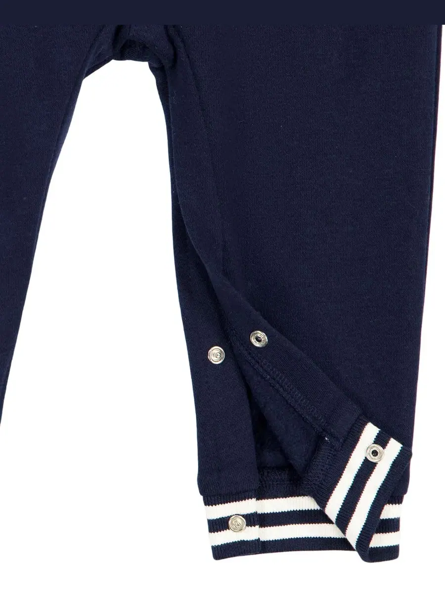Комплект из боди и комбинезона Tommy Hilfiger — изображение 5 из 6, темно-синий