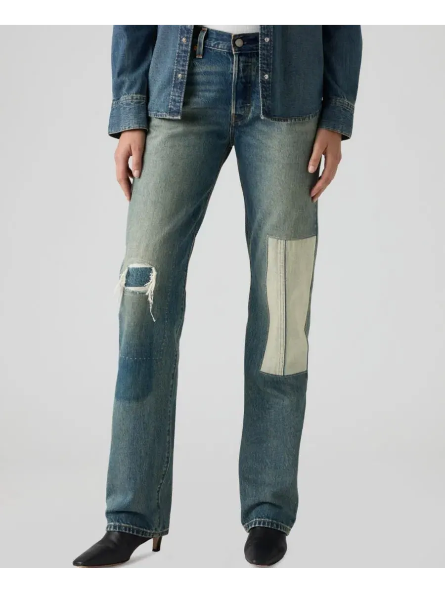 Джинсы прямого кроя с высокой талией, модель 501 90's Levi's