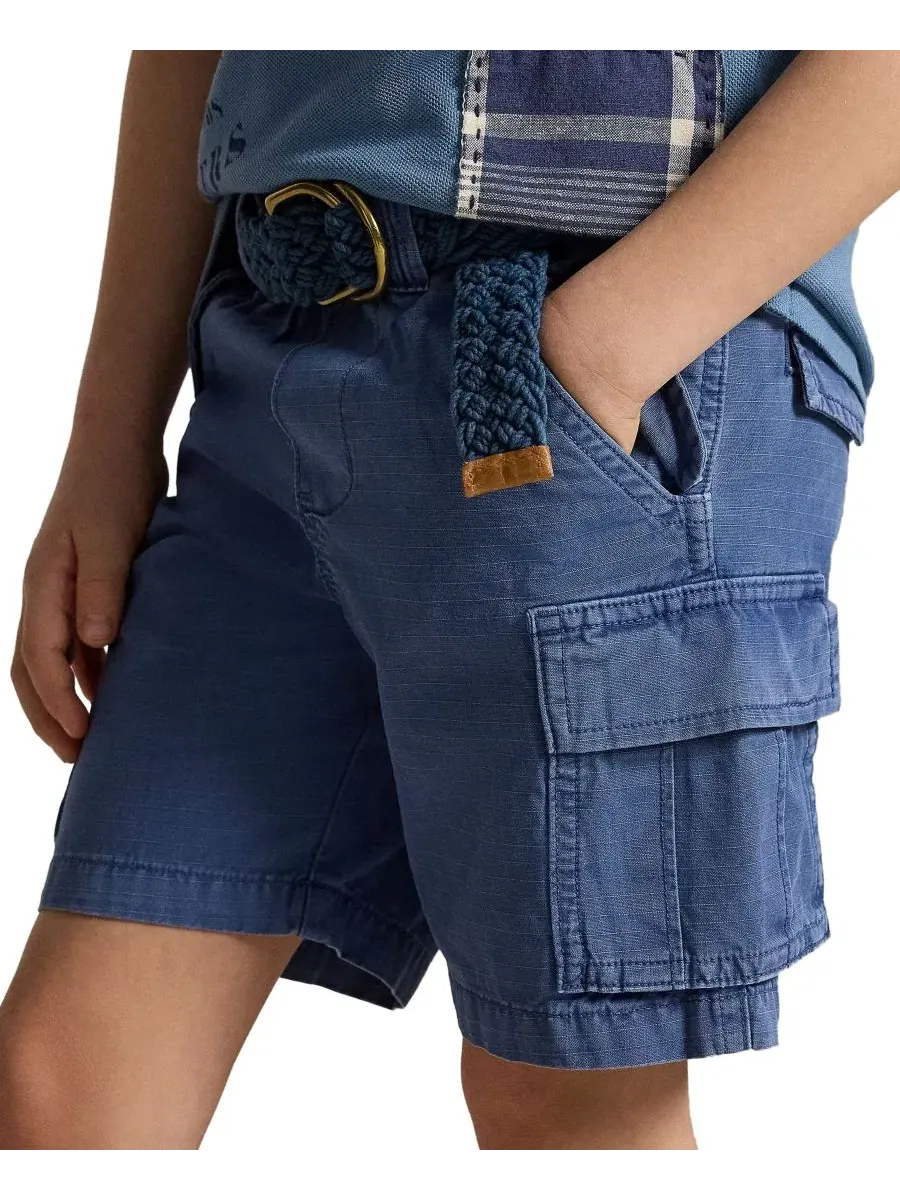 Шорты карго из хлопка рипстоп Polo Ralph Lauren, Spring Melon — изображение 5 из 7