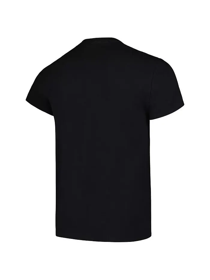 Мужская и женская черная футболка с логотипом JID Manhead Merch — изображение 3 из 3, черный