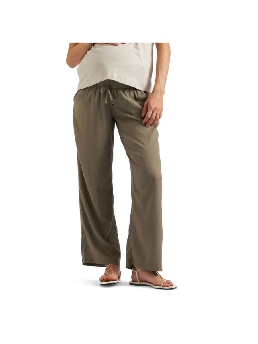 Льняные брюки с широкими штанинами для беременных Ripe Indi Ripe Maternity