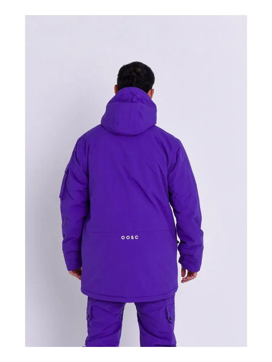 Мужская куртка Yeh Man Purple OOSC Clothing — изображение 2 из 4, фиолетовый