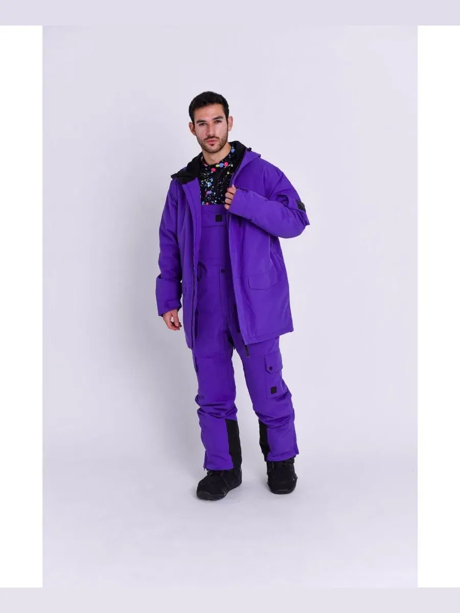 Мужская куртка Yeh Man Purple OOSC Clothing — изображение 3 из 4, фиолетовый